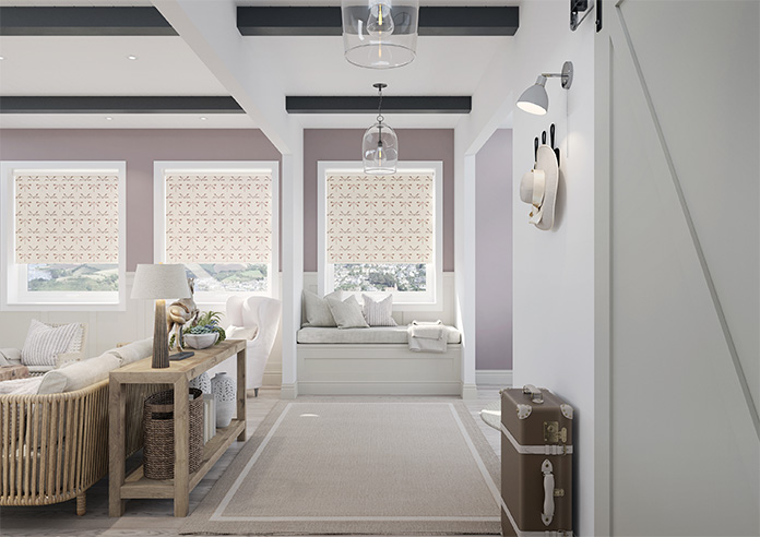 Dragonfly Print, Estate Pink - Twist&Fit Roller Blind - Image 8